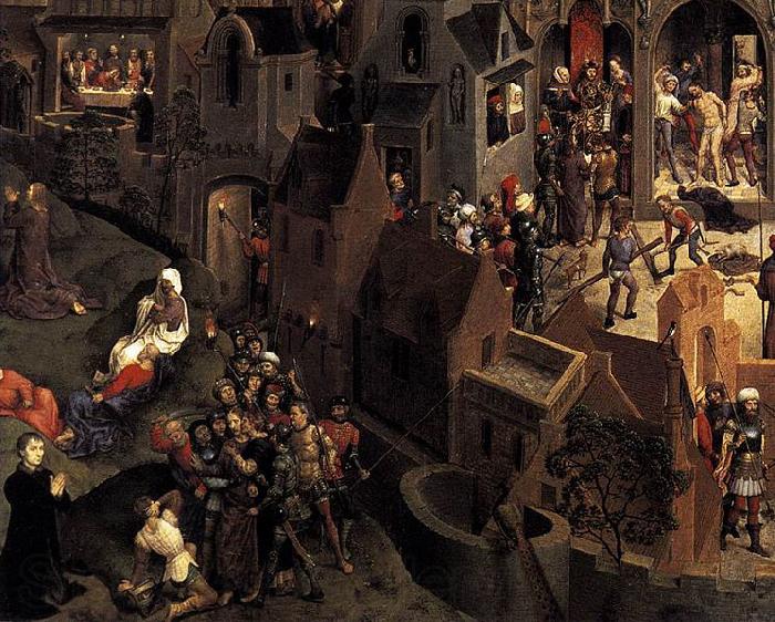Hans Memling Scenes from the Passion of Christ Spain oil painting art